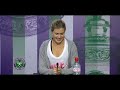 Genie Bouchard Wimbledon 2014 SF Press Conference