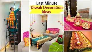 Last Minute Diwali Decoration Ideas Budget Friendly Diwali Decoration Easy Diy Diwali Decor