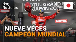 Moto Gp Marc Márquez, Nuevo Campeón Del Mundo, Al Quedar Segundo En Japón Rtve Noticias