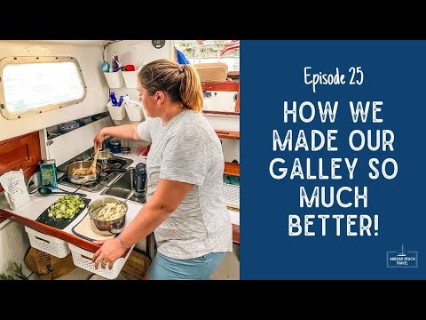 Renovating our TINY Galley | Episode 25 Alberg 30 Refit