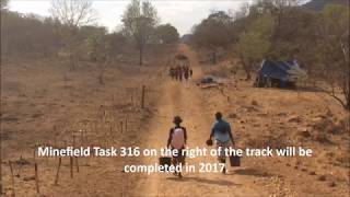 Zimbabwe Kids Walking Through A Minefield To Get To School
