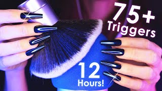 Asmr 75 Triggers Over 12 Hours Deep Sleep & Relax No Talking