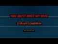 You Must Meet My Wife Video preview