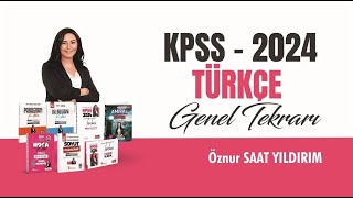 13 Kpss 2024 Türkçe Genel Tekrar - Noktalama İşaretleri̇ - Öznur Saat Yıldırım