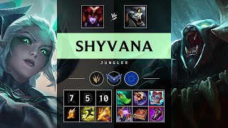 Shyvana Jungle Vs Rengar - Euw Diamond Patch 25.20