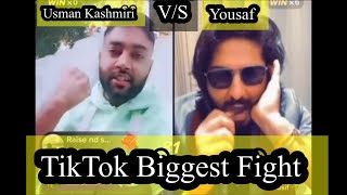 Biggest Fight Between Usman Kashmiri VS Yousaf | TikTok Live