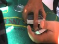 il bicchiere e le carte gioco di magia
