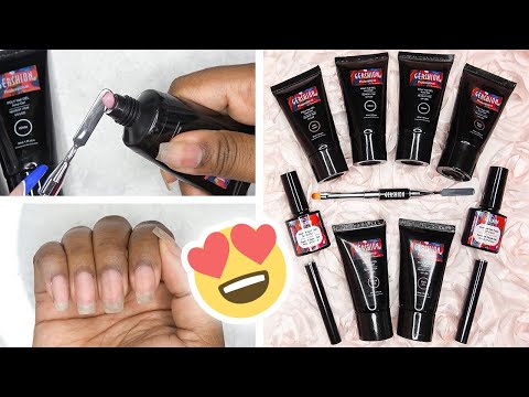 Testing a Polygel Nail Kit from Amazon Prime - Gershion Poly Nail Gel 30ml kit