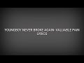 Nba youngboy valuable pain (official lyrics video)