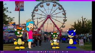 Dark Bowser Misbehaves At A Carnival Grounded