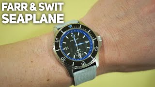 FARR AND SWIT SeaPlane Automatic Watch Review - Assembled in Chicago!