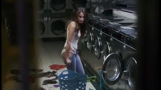 A woman strips down to use her only quarters in this Sexy Levi's commercial from