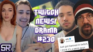 AdinRoss Banned, Viewer Fake 600K Donation, xQc Responds Amouranth, Dream - Twit