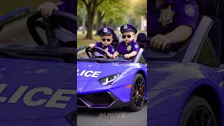 Baby Police Officer, Police Car, Police Siren Ep.100