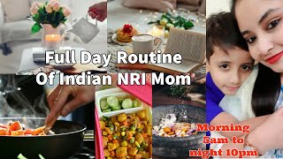Indian Nri Mom Busy Morning To Night Routine Cleaning Gobi Fry,Chicken Fry,Chilli Prawn