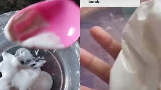 Cara Membuat Slime Tanpa Activator Tanpa Lulur Tanpa Lem Bening Tanpa Borax Tanpa Gom Tanpa Insto