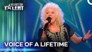 81-Year-Old Singers Amazing Voice Earns The Den Buzzer Irelands Got Talent