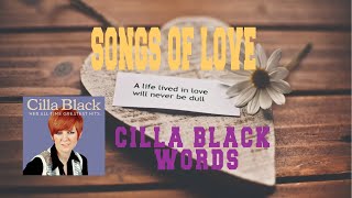 Watch Cilla Black Words video