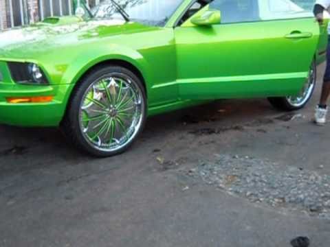 mustang on floaters