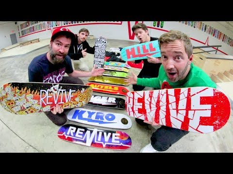 Tons Of Brand New Skateboards! / ReVive Winter 2018