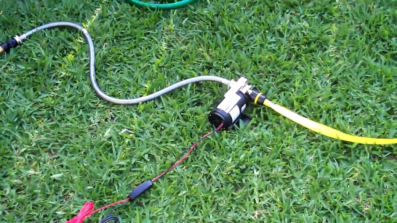 new solar powered water pump - YouTube
