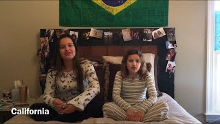10 Year Old Girl And Brazilian Girl Singing Fifty Nifty United States