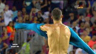 Cristiano Ronaldo Raises His Shirt In Front Of Camp Nou Fans Hd 1080I