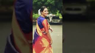 Eeramana Roojavey Serial Actress Pavithra Janani Saree Look
