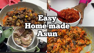 Very Easy Home Made Asun Roasted Goat Meat Diaryofakitchenlover