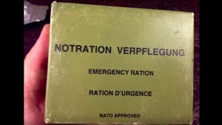 SUPER RARE !!! 1987 German Military Pilot Emergency Ration