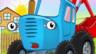 Грузовик И Бульдозер - Сказка 2 - Синий Трактор Развивающая Сказка Про Рабочие Машины Для Детей