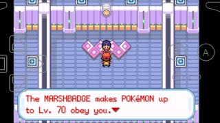 Pokemon Cinder Fall Gba 017 Battling With Gym Leader Of Saffron City