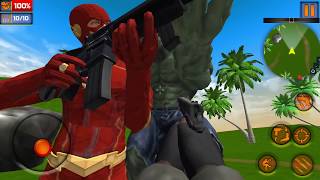 Superhero Dinosaur Hunting : Frontier Free Shooting - INFINITE MODE (EASY) - Android Gameplay