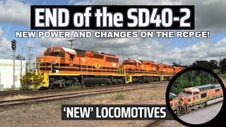 End Of The Sd40-2 On The Rapid City, Pierre, And Eastern - New Locomotives For The Railroad-