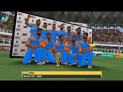 wcc2- update 2018 world cup final match gameplay (India VS Australia)