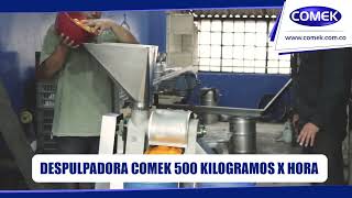 Despulpadora de frutas ref. 500 Comek equipos par alimentos