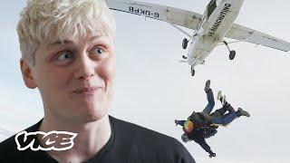 Sending A Brave Lookalike To Skydive With My Wife