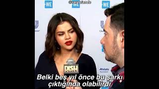 Selena Gomezin Komik Cevabı