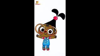 How To Draw Mona Coloring And Drawing For Kids