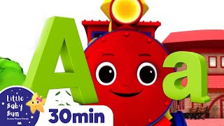 Learn Abcs On Train - 123S Best Baby Songs Kids Cartoon Nursery Rhymes Little Baby Bum