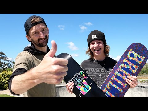 The CRAZIEST trick in any skateboard lesson I have ever taught!?