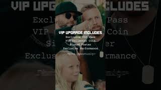 Vip Upgrade - Europe/Uk Tour