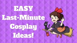 EASY last-Minute DIY Cosplay Costumes | HAPPY HALLOWEEN!
