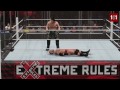 WWE 2K15 Extreme Rules 2015 - Seth Rollins vs Randy Orton - Steel Cage Match! (WWE World Title)