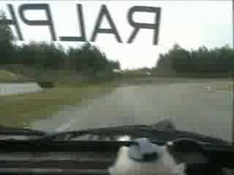 Golf mk1 VR6 turbo RWD leker lite p Rudskogen under Gatebil Rudskogen juli 