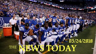 Trump Welcomes NFL Decision On National Anthem Protests | News Today | 05/24/2018 | Donald Trump
