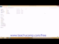 Windows 8.1 Tutorial Managing the Computer and Drives in Windows 8.1 Microsoft Training Lesson 2.14