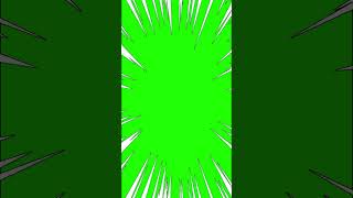 Anime Zoom Green Screen 4K
