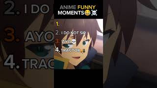 Ranking Anime Funniest Moments... The Last One Is Wild