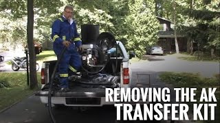 Transfer kit removal